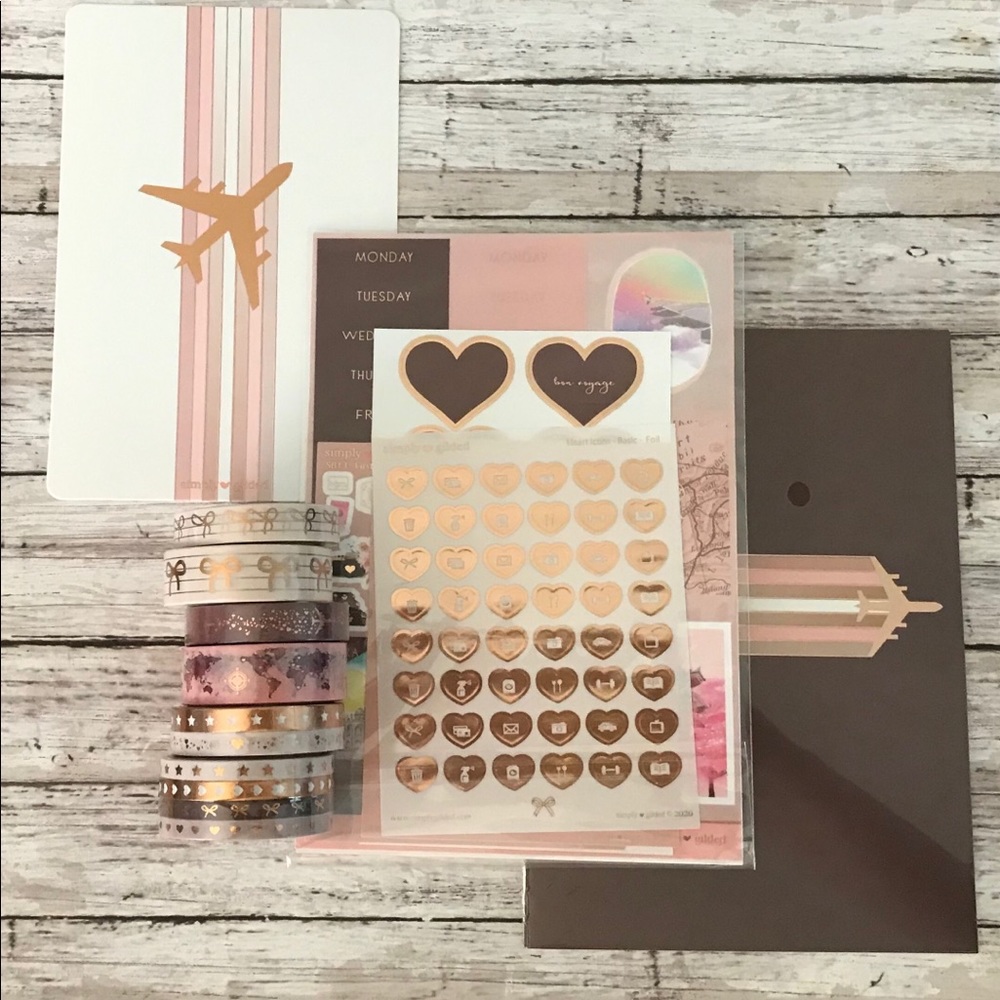 SOLD Simply Gilded First Class washi sub box